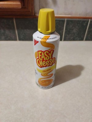 Easy Cheese Cheddar Cheese Snack - 8oz : Target