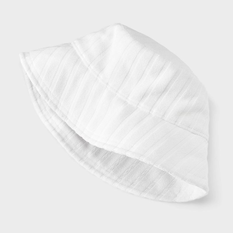 Poly Jacquard Terry Bucket Hat - Shade & Shore™, 4 of 6