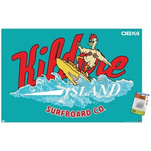 Trends International Netflix Outer Banks: Season 4 - Chicken Kildare Island Surfboard Co. Unframed Wall Poster Prints - 1 of 4