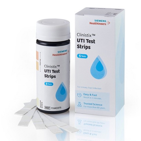 Clinistix Uti Urine Test Strips - Easy-to-use At-home Urinary Tract ...