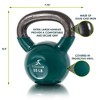 ProsourceFit Vinyl Coated Iron Kettlebell, Each - 2 of 4