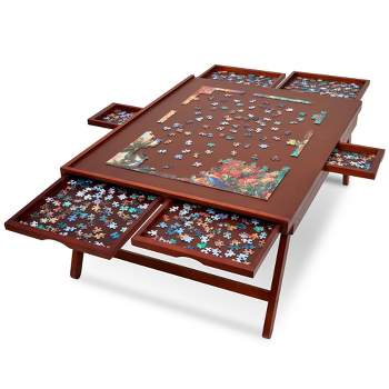 Masterpieces Puzzle Accessories - Wood Puzzle Table - 35x26x1.375 :  Target