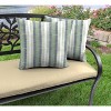 2pk Outdoor Pillow Set - Jordan Manufacturing - 2 of 3