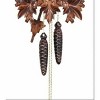 Hand-carved Cuckoo Clock – 16 in – Seven Maple Leaves, Three Birds, and Wood Dial By River City Clocks - 3 of 3