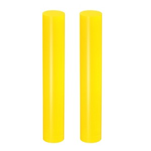Unique Bargains DIY Crafts Acrylic Round Tube Non-Stick Durable Smooth Clay Roller 2 Pcs - 1 of 4