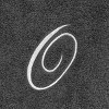 Avanti  Granite with Silver Script Monogram Bath Towel Letter   O - 2 of 3