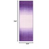Lahome Abstract Ombre Plush Area Rug – Soft Gradient Accent with Non-Slip Backing - 3 of 4