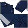 Womens V-Neck Golf Shirts Collared Tennis Shirts UPF 50+ Sun Protection Dry Fit Short Sleeve Polo Tops - 4 of 4