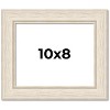PosterPalooza | Photo Size Weathered White Picture Frame - UV Acrylic, Foam Board Backing, Hanging Hardware - 2 of 4