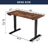 KTMBDW Height Adjustable Electric Standing Desk, Sit Stand up Desk, Gaming Desk, Memory Computer Home Office Desk for Living Room and Bedroom - 3 of 4
