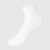 Hanes Boys' 20pk Ankle Socks - White - 3 of 4