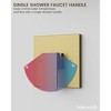 YAWWALK 5 in Shower Head Single Handle 7-Spray Shower Faucet 1.8 GPM with Anti Scald - 2 of 4