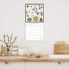 2026 Square Wall Calendar, Boxers, 16-Month Animals Theme with 180 Reminder Stickers (12x12 In) - 2 of 4