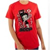 Kanji Style Retro Cartoon I'm a Boop Womens Graphic T Shirt Tees Brisco Brands - 2 of 4
