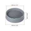 Unique Bargains Round Non-Slip Furniture Leg Floor Protectors for Bed Stopper 4 Pcs 2'' Grey - 2 of 4