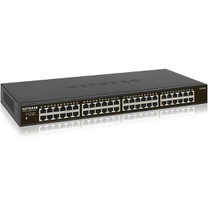 NETGEAR GS348 48-Port Gigabit Ethernet Rackmount Unmanaged Switch - 1 of 4