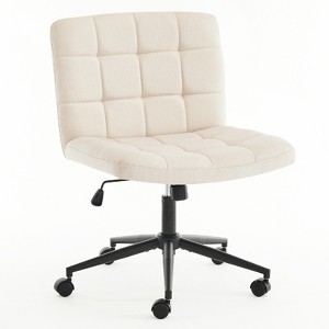 Elegant Armless Office Chair Desk Chair - 1 of 2