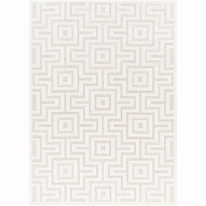 Mark & Day Chanute Woven Indoor and Outdoor Area Rugs - 1 of 4