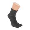 Unique Bargains Women Soft Durable Five Toe Socks 1 Pair - 2 of 4