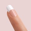 KISS Acrylic French Manicure Fake Nails Sculpture Kit - Natural - 40ct - image 3 of 3