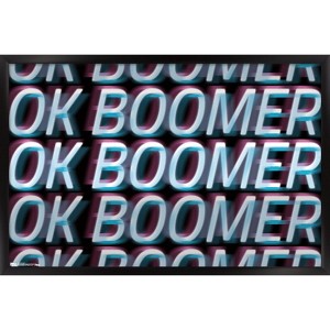 Trends International Ok Boomer Framed Wall Poster Prints - 1 of 4