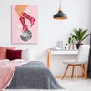 Stupell Industries Balancing Disco Cowgirl Canvas Wall Art - 2 of 4