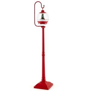 Tangkula 68" Christmas Street Lamp Sound-activated Spinning Street Light Decoration - 1 of 4