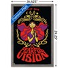 Trends International Disney Tim Burton's The Nightmare Before Christmas - Fearful Vision Framed Wall Poster Prints - 3 of 4