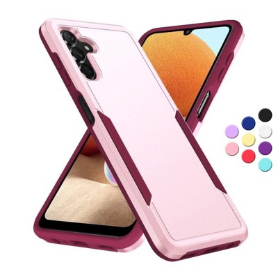 Entronix Case Compatible with Galaxy A03s - Soft-Touch Dual-Layer Sleek Cover