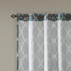 Grungis 50x63 Inch Fretwork Print Blackout Curtain for Living Room,Bedroom(Only 1 Pc Panel) - 4 of 4