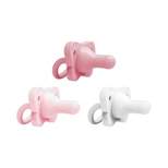 Dr. Brown's 3pk HappyPaci Silicone Pacifier - White/Pink/Light Pink - 0-6 Months