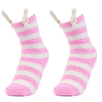 Alpine Swiss Womens Fuzzy Socks Warm Fluffy Slipper Socks with Gift Bow