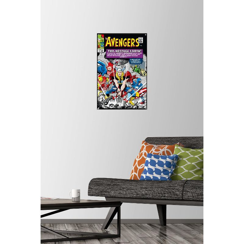 Trends International Marvel Comics - Avengers #12 Unframed Wall Poster Prints, 2 of 7