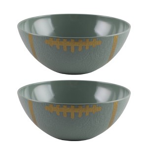 Cook With Color 2pc Football Bowls - 1 of 4