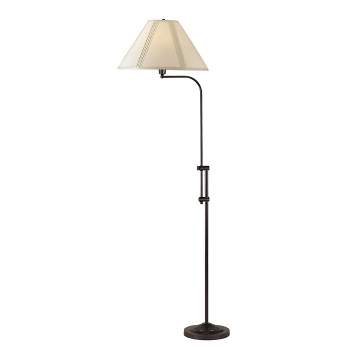 56.5" x 67.5" 3-way Adjustable Height Pharmacy Floor Lamp Dark Bronze - Cal Lighting