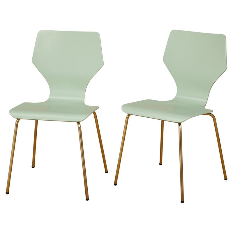 Set of 2 Enna Mid-Century Modern Bentwood Chairs - angelo:HOME, 1 of 5