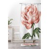Nadia M Lopez Peony Bloom Memory Foam Bath Rug Pink - Deny Designs - 2 of 3