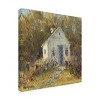 14" x 14" Marilyn Wendling 'Sweet Cottage III' Unframed Wall Canvas - Trademark Fine Art: Modern Style Nature Artwork - 2 of 4