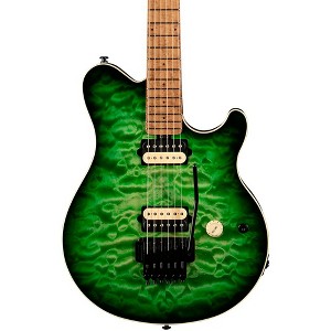 Ernie Ball Music Man Axis Quilt Top Electric Guitar Macha - 1 of 4