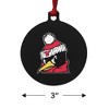 Youngstown State Secondary Logo Aluminum Holiday Christmas Tree Ornament - 3 of 4