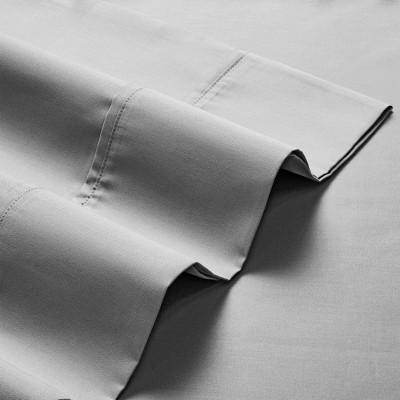Light Gray Egyptian Cotton California King Sheet Set
