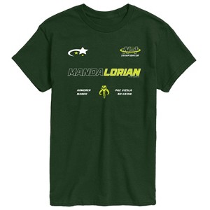 Men's - Star Wars - The Mandalorian Mando Jersey Short Sleeve Graphic T-Shirt - 1 of 3