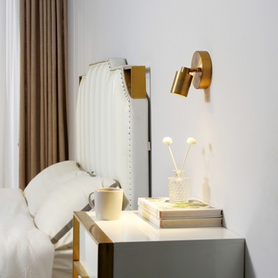 Shura Brushed Brass 4-Head LED Spot Light