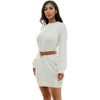 Harlow & Rose Belted Chenille Balloon Sweaterdress - 2 of 4