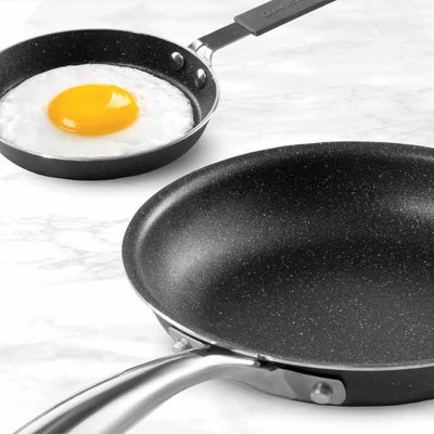 Granite Stone Nonstick Aluminum 2-Piece Fry Pan Set