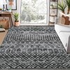 Area Rugs Boho Moroccan Rugs for Living Room Carpet Abstract Rugs for Bedroom Soft Distressed Rug - 2 of 4