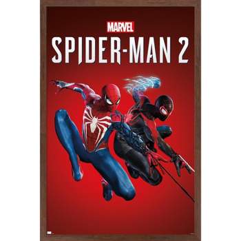 Trends International Marvel's Spider-Man 2 - Key Art Framed Wall Poster Prints