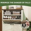 Shoe Cabinet Storage Cabinet Shoe Cabinet with FlipOut Compartments for Entryway - 2 of 4
