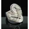 Priscilla Statement Ring Baguette Cubic Zirconia Womens Ginger Lyne Collection - 2 of 4