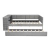 Merax Space-Saving Multifunctional Platform Bed with Padded Frame - 4 of 4